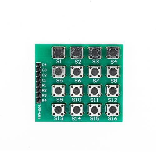 아두이노 4X4 매트릭스 키패드 버튼 모듈 Arduino Matrix keypad