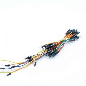 아두이노 브레드보드용 점퍼케이블 세트 - (5 set) Jumper cable set for solid arduino breadboard 아두이노/C/C++/마이크로파이썬